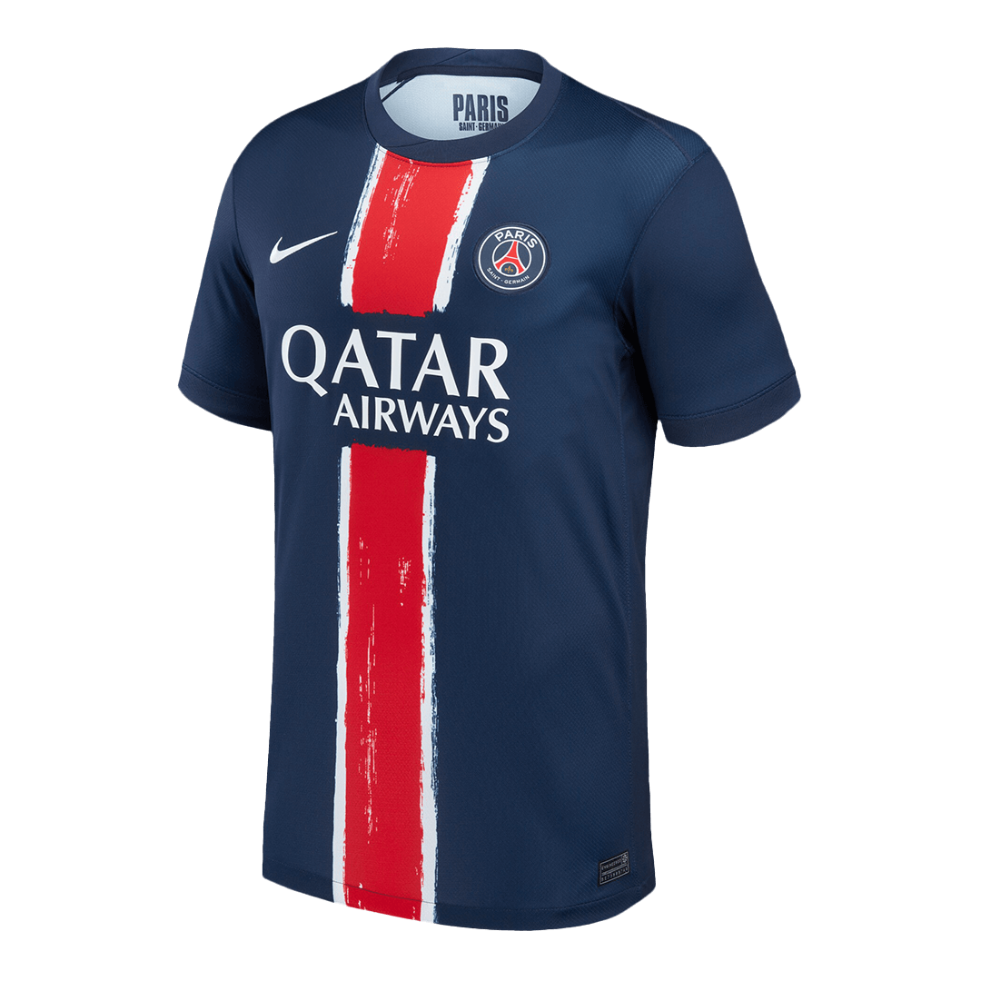 O.DEMBÉLÉ #10 Maillot de Foot PSG Domicile 2024/25 Marine