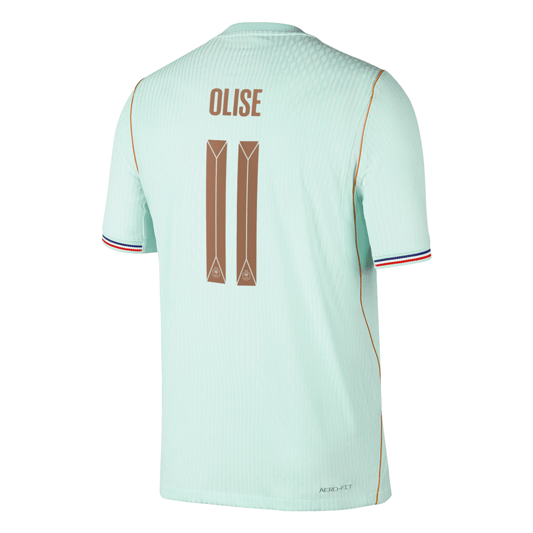 Version joueur OLISE #11 France Maillot extérieur 2026