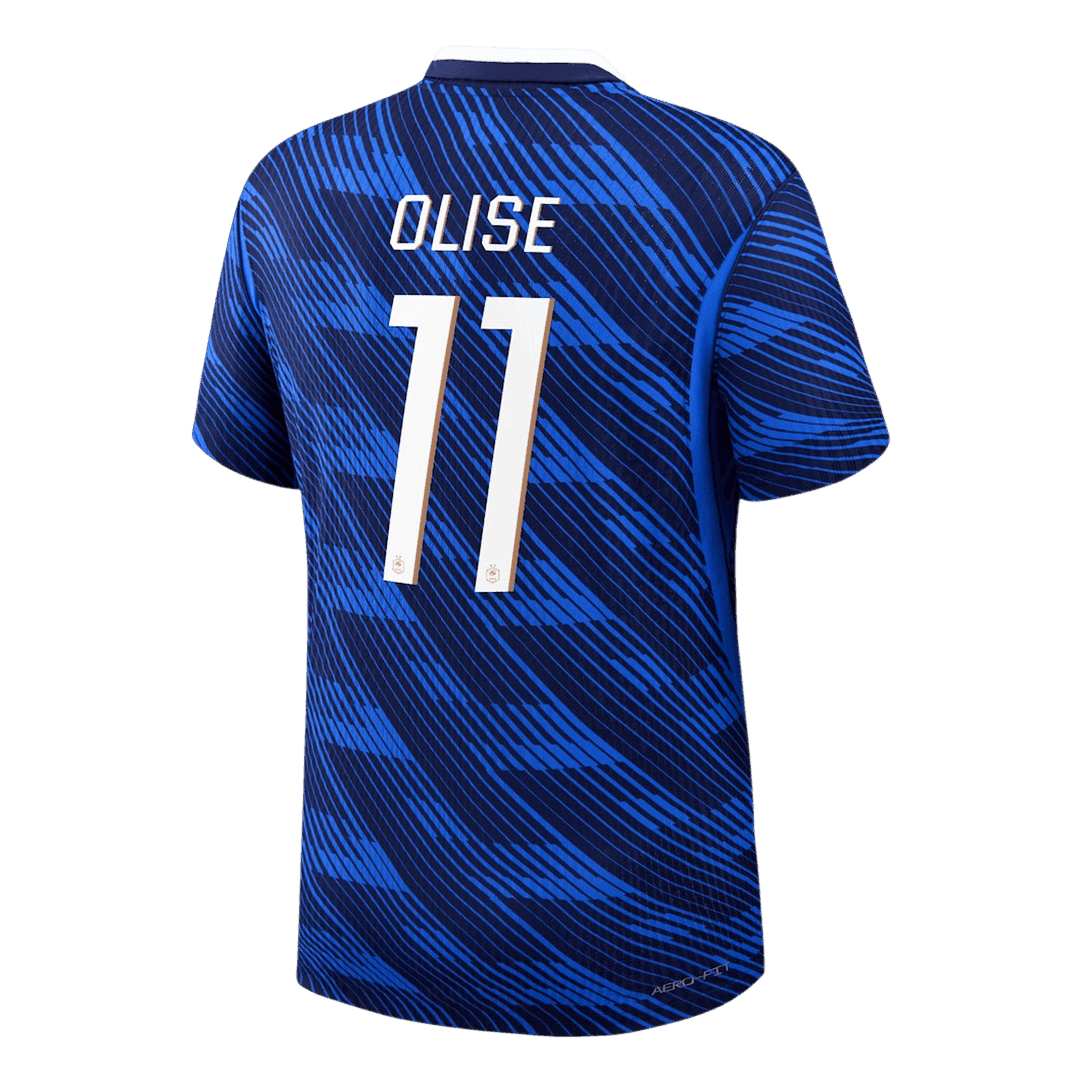 Version joueur OLISE #11 France Maillot domicile 2026