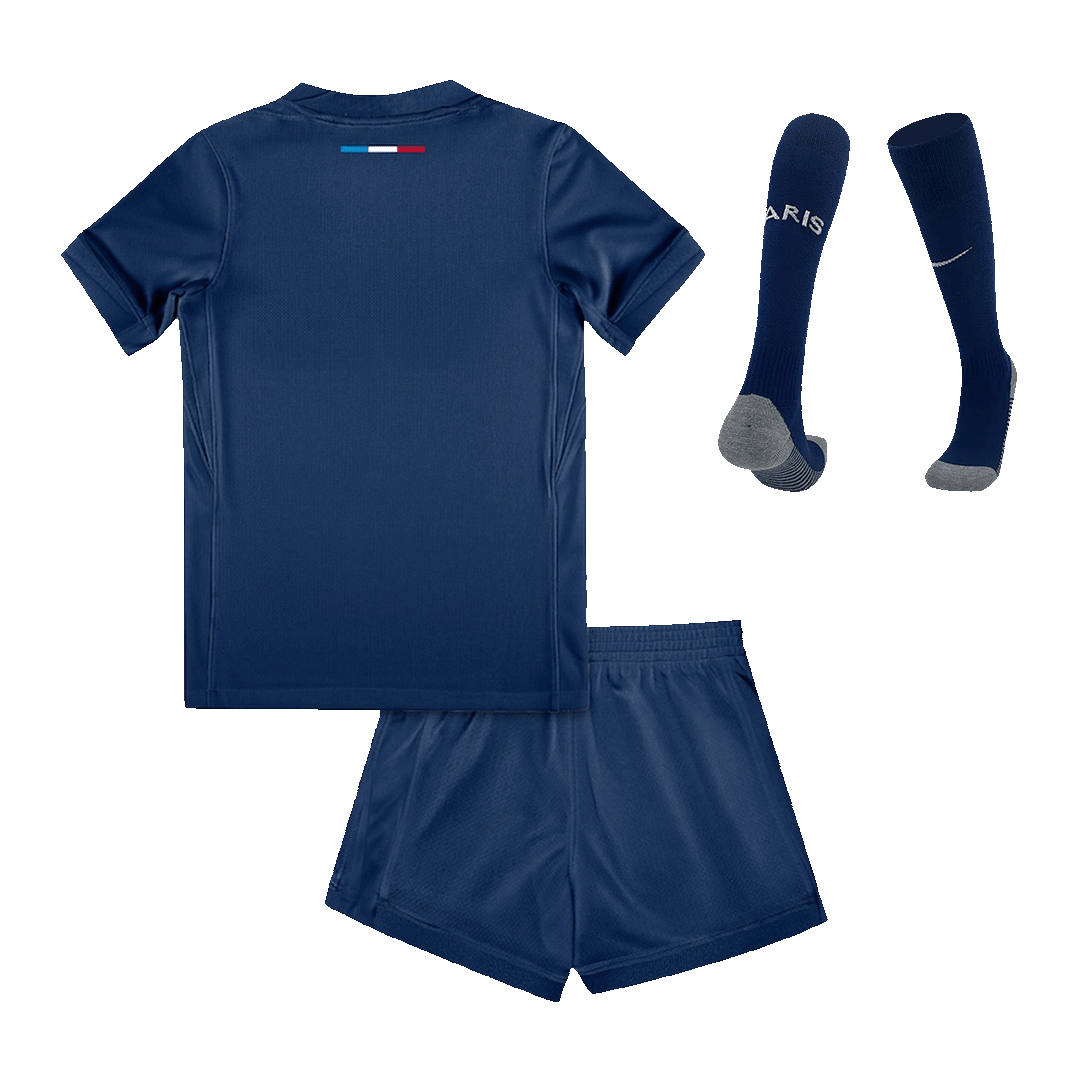 Tenue de football domicile PSG enfant (maillot + short + chaussettes) 2024/25