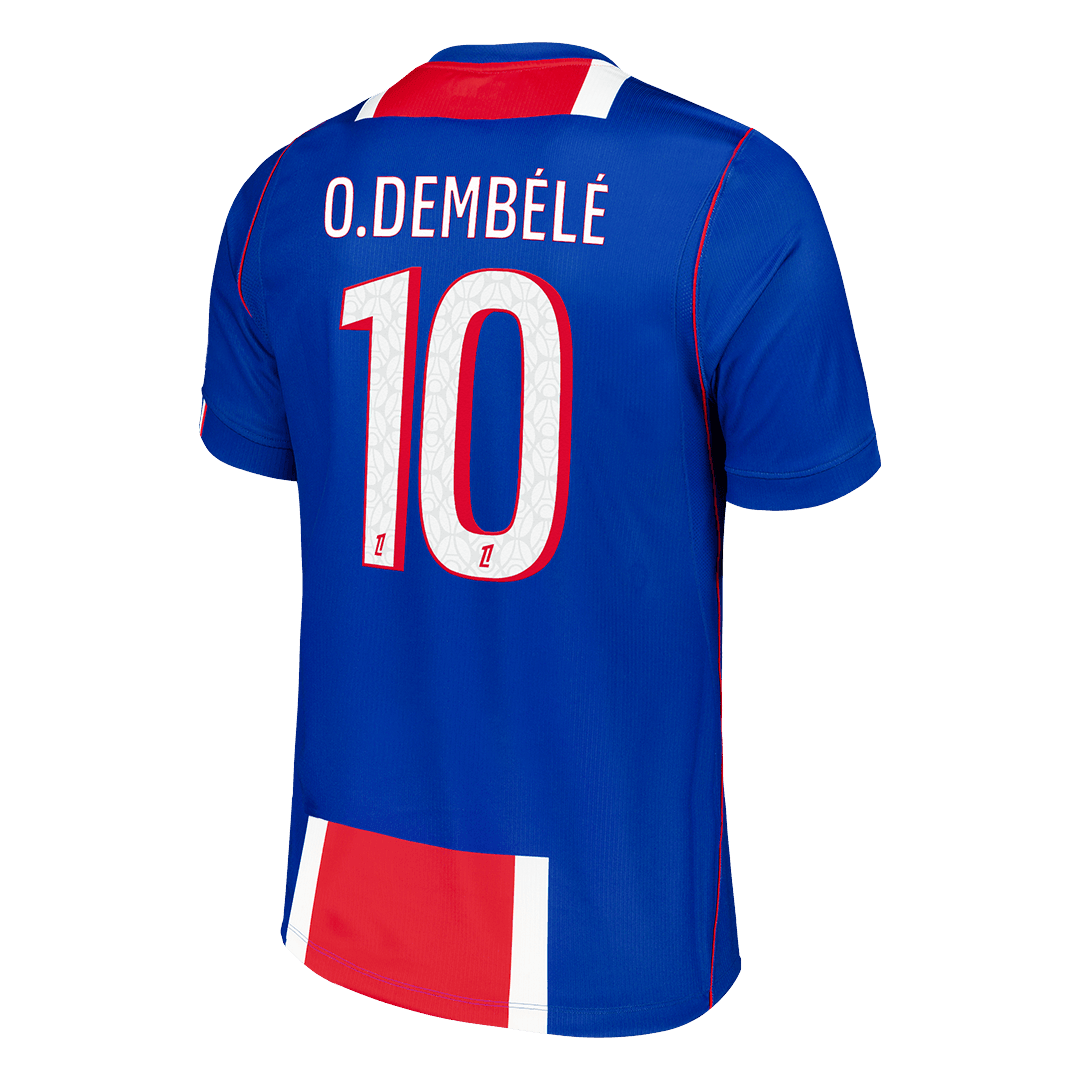 O.DEMBÉLÉ #10 Maillot de Foot PSG Domicile Homme Version Fan 2026/27 Old Royal