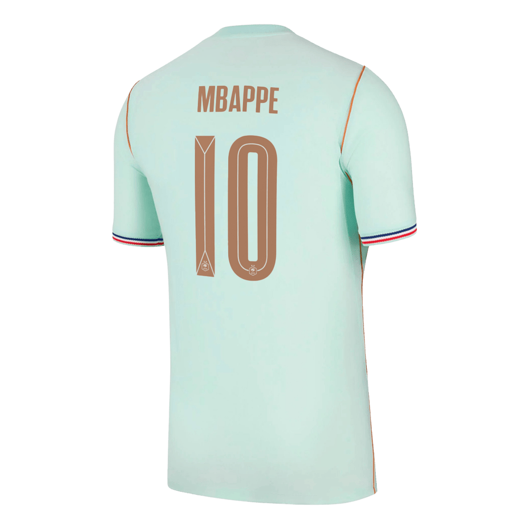 Maillot extérieur de l'équipe de France de Mbappé n°10, Coupe du Monde 2026, bleu