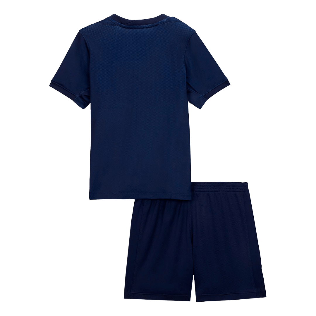 Tenue de football domicile PSG enfant (maillot + short) 2025/26 Bleu marine