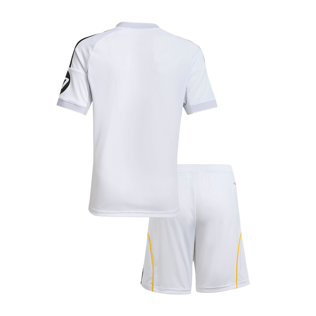 Vente Flash Real Madrid Domicile Maillot Kit 2025/26 Enfant