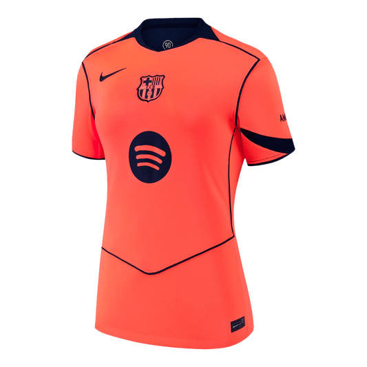 Femme Barcelone Third Maillot 2025/26 Orange