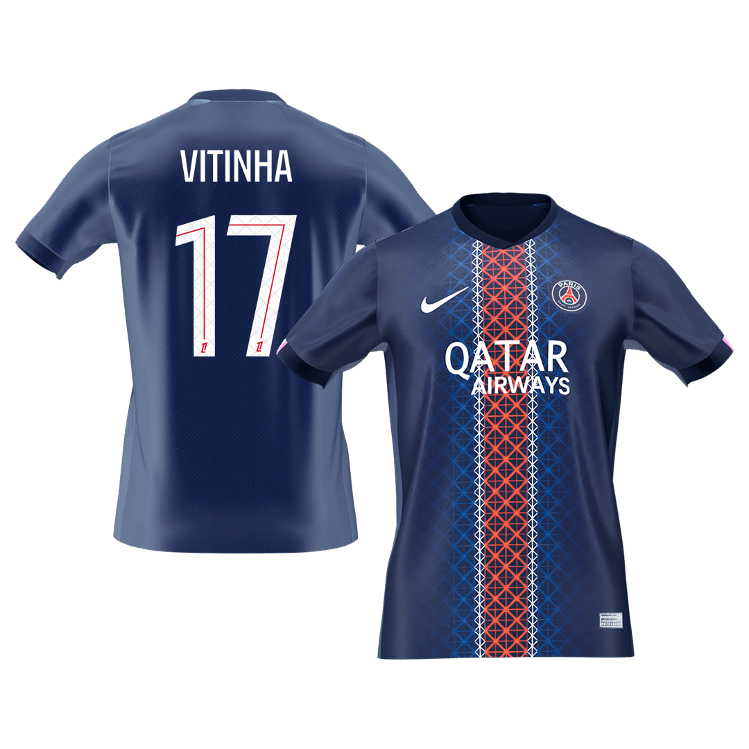 VITINHA #17 Maillot de foot PSG Domicile 2025/26