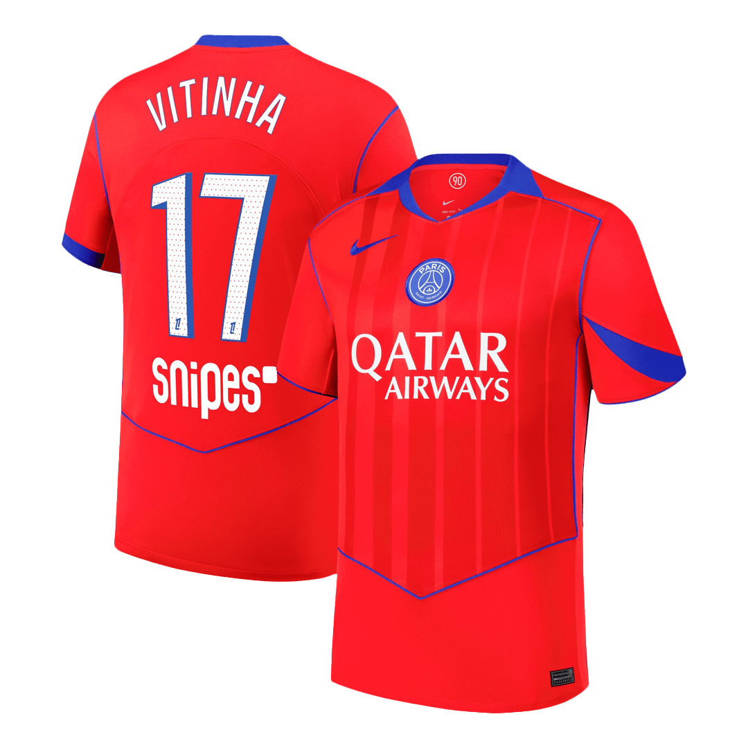VITINHA #17 PSG Troisième maillot extérieur 2025/26