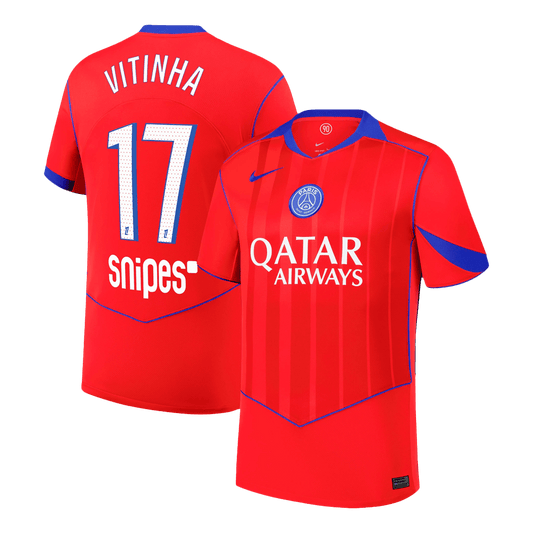 VITINHA #17 PSG Troisième maillot extérieur 2025/26