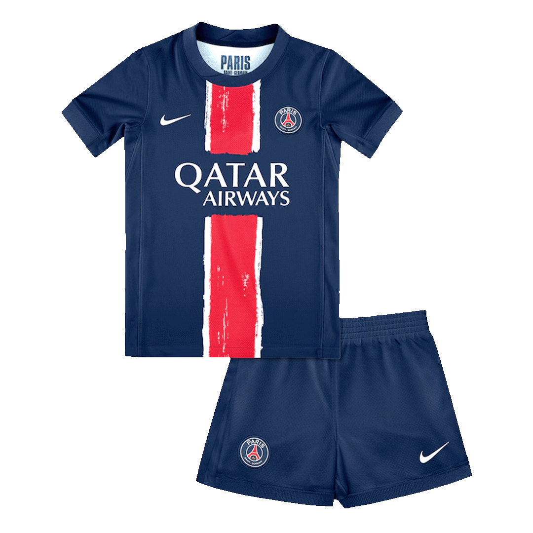 Tenue de football domicile PSG enfant (maillot + short) 2024/25