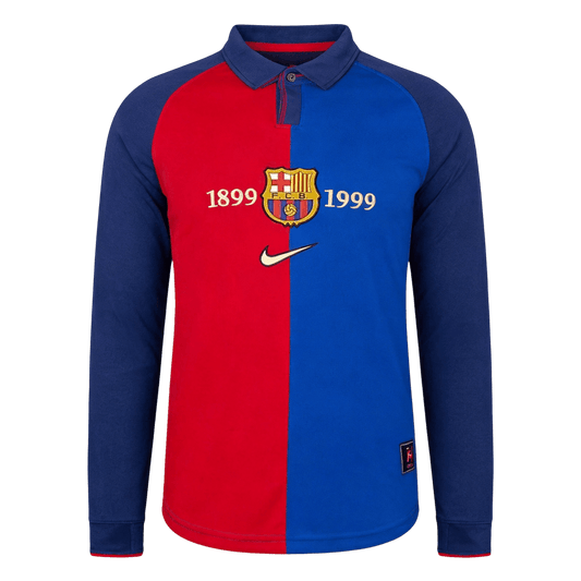 Retro Barcelone Special Maillot Manches Longues 1999/00 Rouge