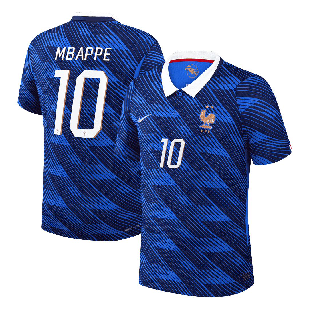 Version joueur MBAPPE #10 Maillot domicile France 2026