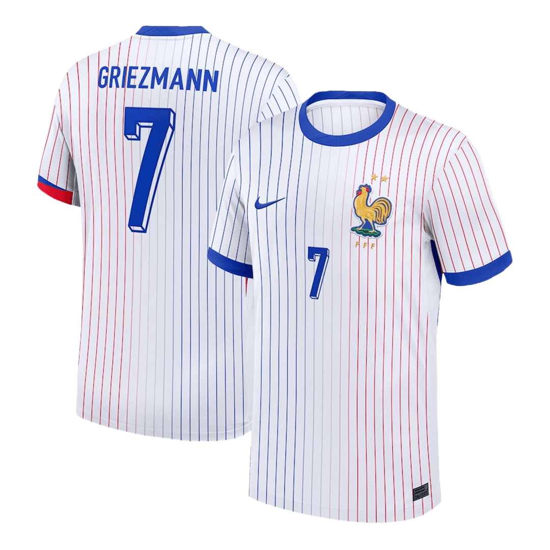 GREEZMANN #7 Maillot extérieur de l'équipe de France Euro 2024