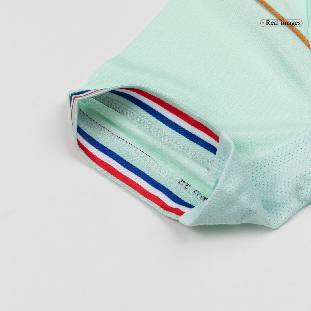 Tenue de football enfant France extérieur (maillot + short) Coupe du Monde 2026 Blanc