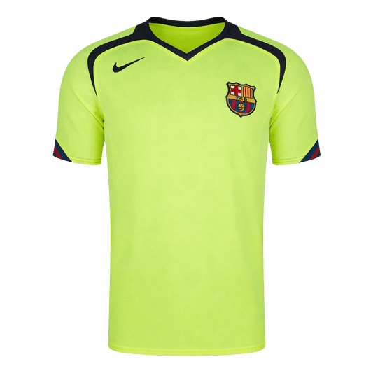 Retro Barcelone Extérieur Maillot 2005/06 Neon Green