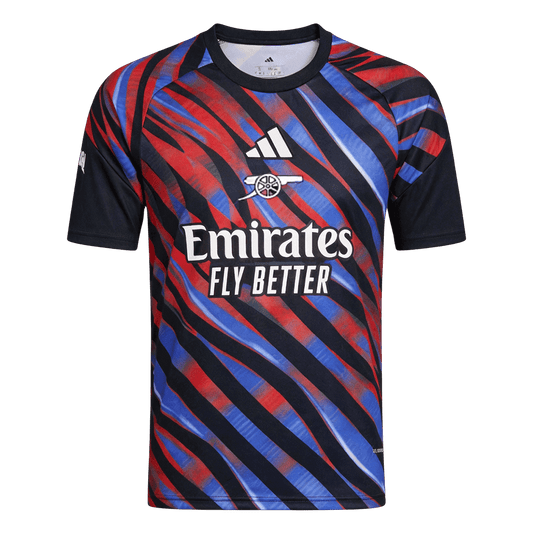 Arsenal Pre-Match Maillot 2025/26 Blue&Red Grande Taille