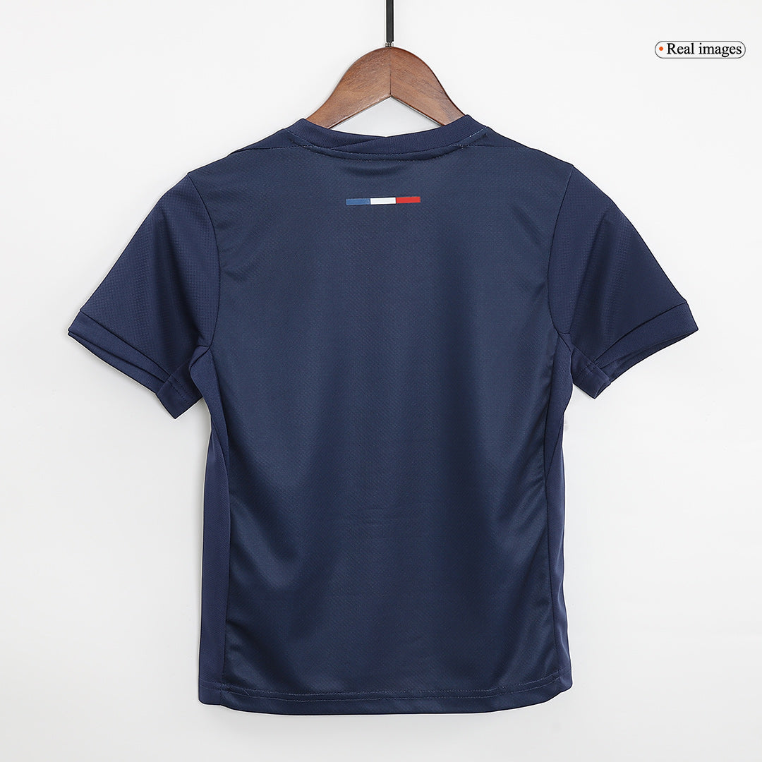 Tenue de football domicile PSG enfant (maillot + short) 2024/25