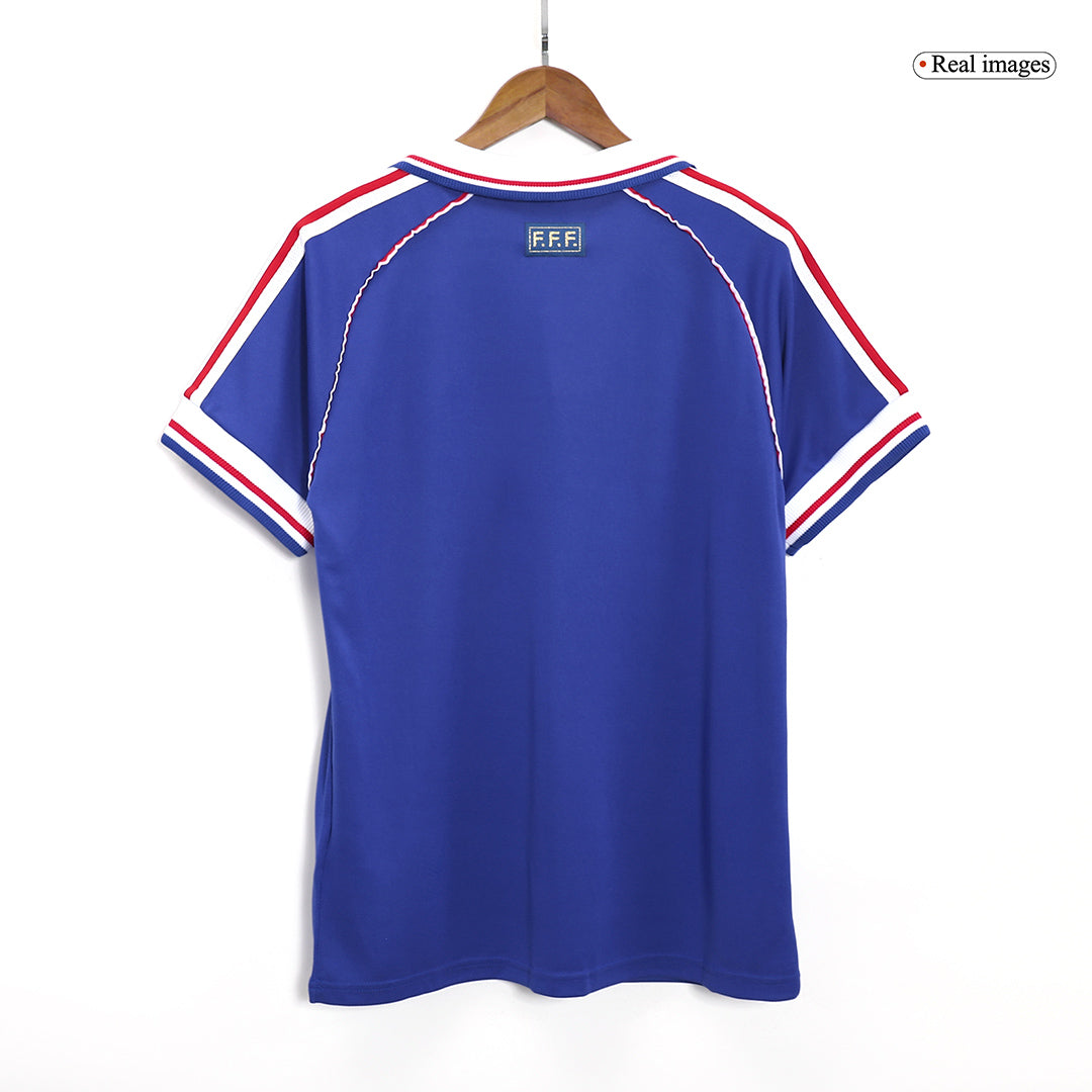 Maillot domicile rétro de la France pour la Coupe du Monde 1998