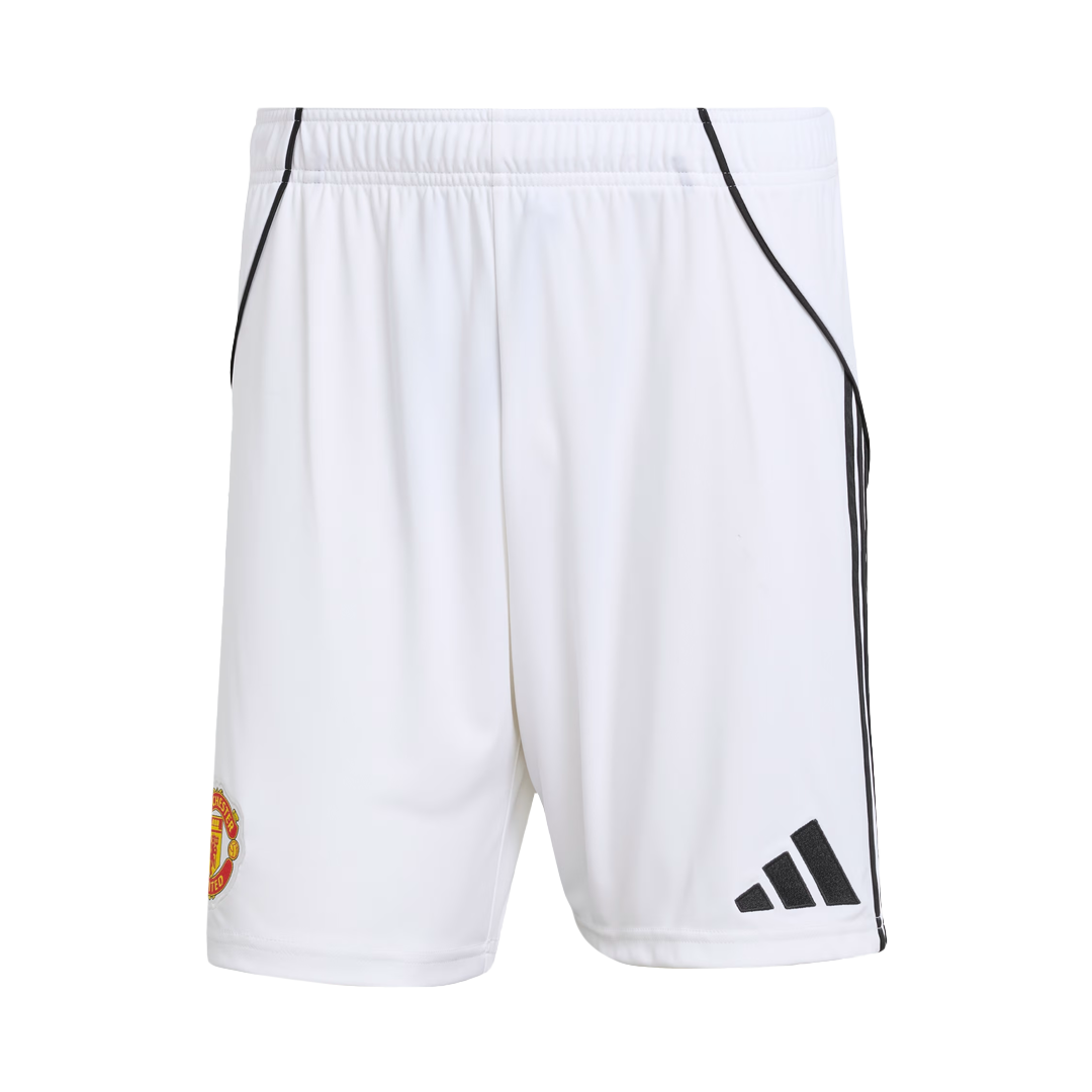 Manchester United Domicile Short 2025/26 Blanc