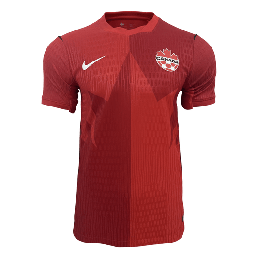 Canada Domicile Maillot Coupe du Monde 2026 Rouge Joueur Grande Taille