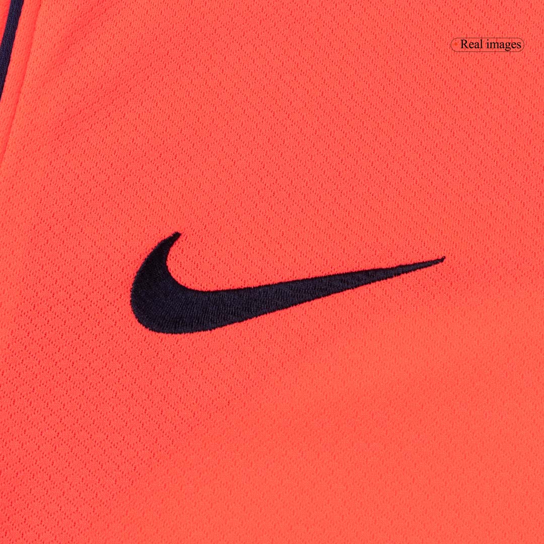 PEDRI #8 Barcelone Third Maillot 2025/26 Orange - UCL