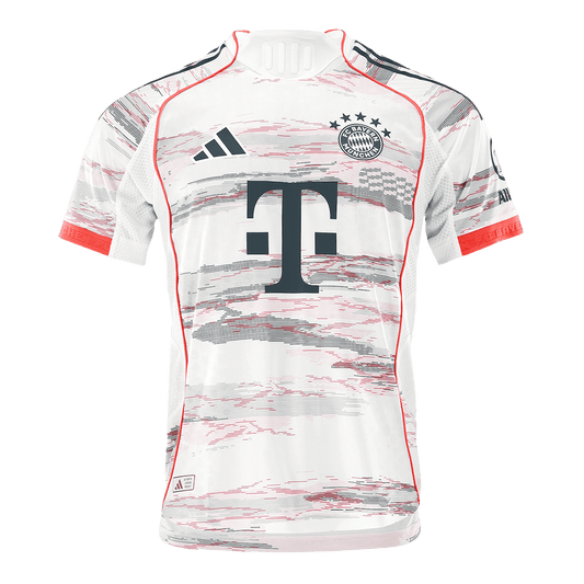 Munich Extérieur Maillot 2025/26 Blanc Joueur Grande Taille