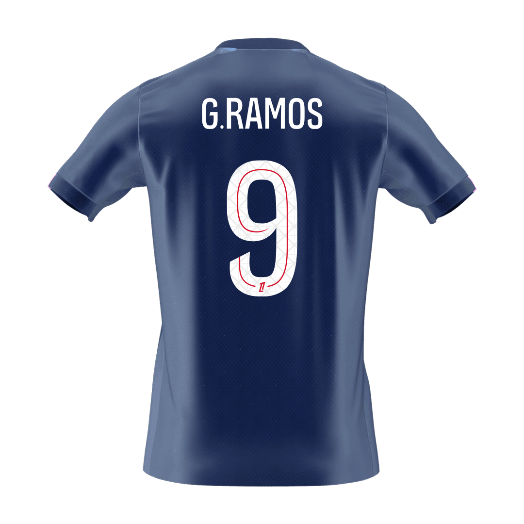 Maillot domicile PSG 2025/26 de G.RAMOS #9