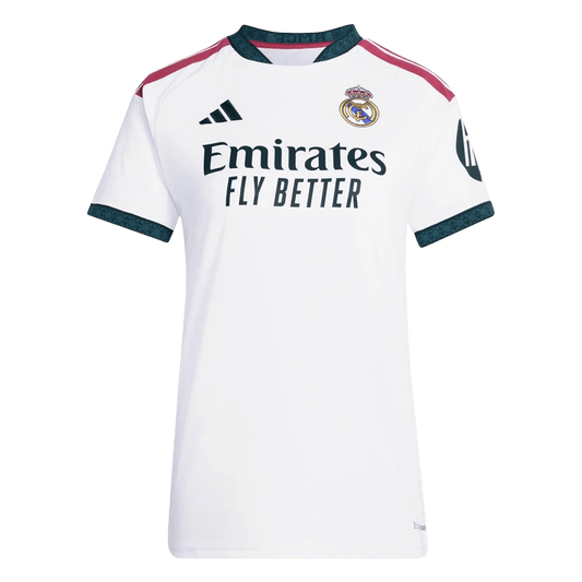 Vente Flash Femme Real Madrid Domicile Maillot 2026/27 Blanc