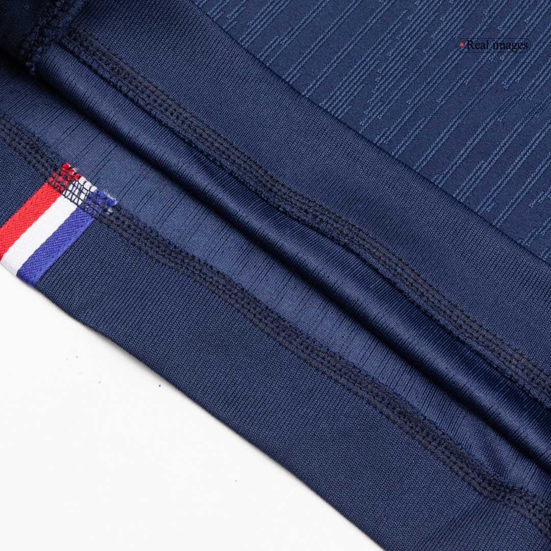 Short de football domicile PSG, version joueur, taille 25/26, bleu marine