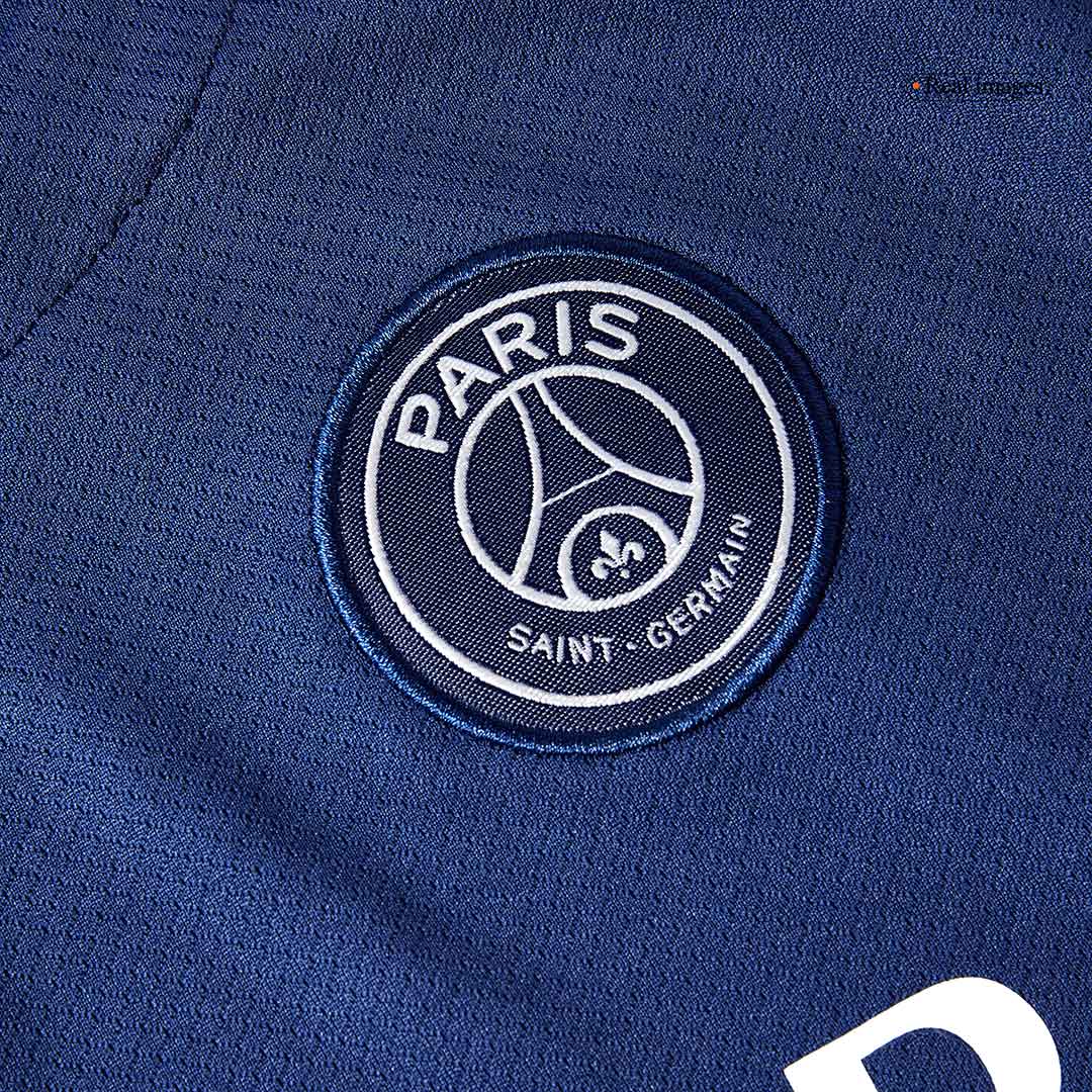 Quatrième tenue extérieure enfant du PSG (maillot + short) 2024/25 Bleu marine