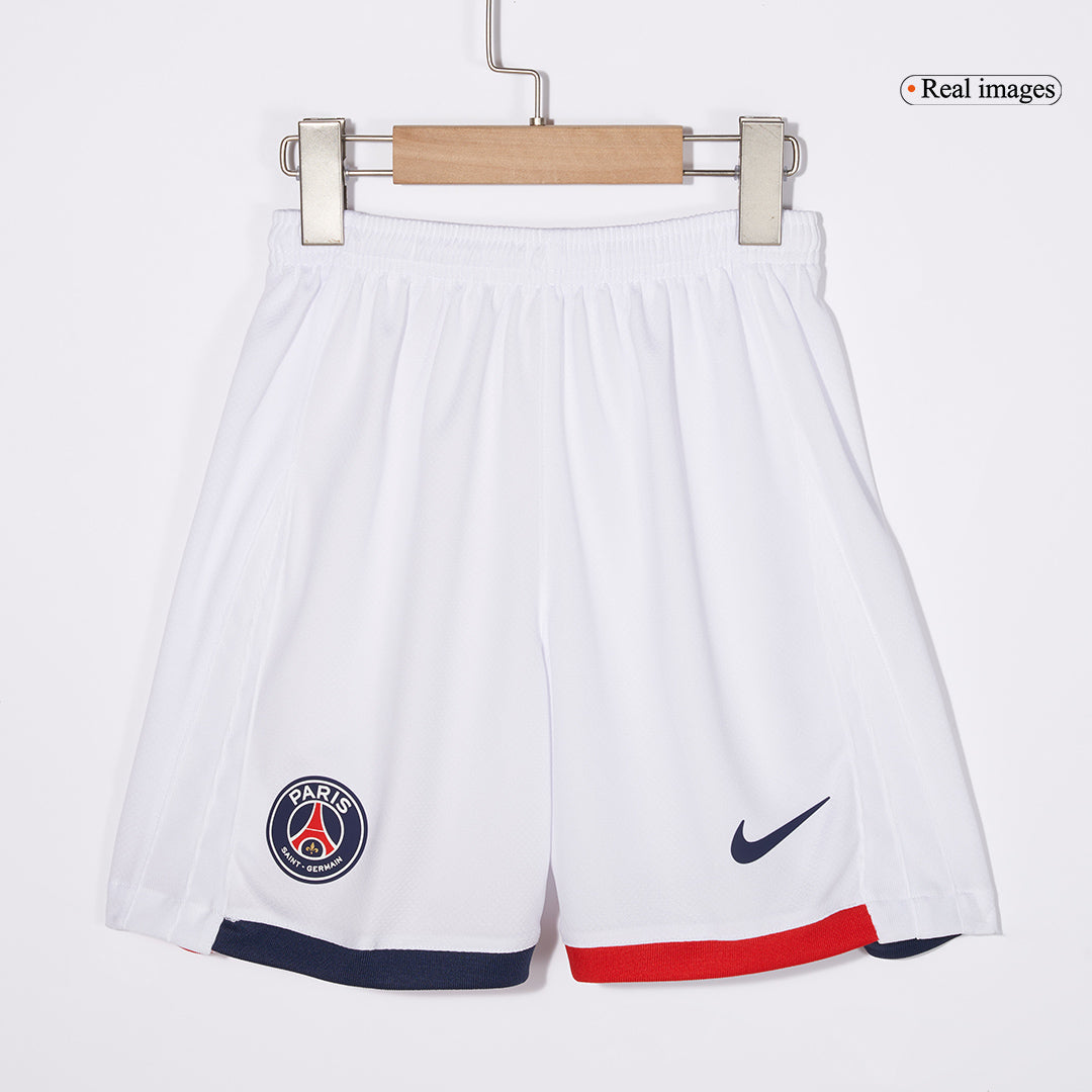Tenue de football extérieure du PSG pour enfants (maillot + short)