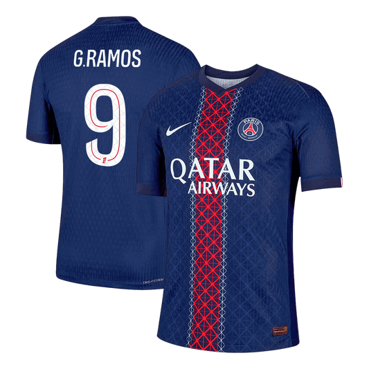 Version joueur G.RAMOS #9 Maillot domicile PSG 2025/26