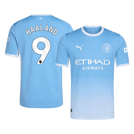 HAALAND #9 Manchester City Domicile Maillot 2026/27 Bleu