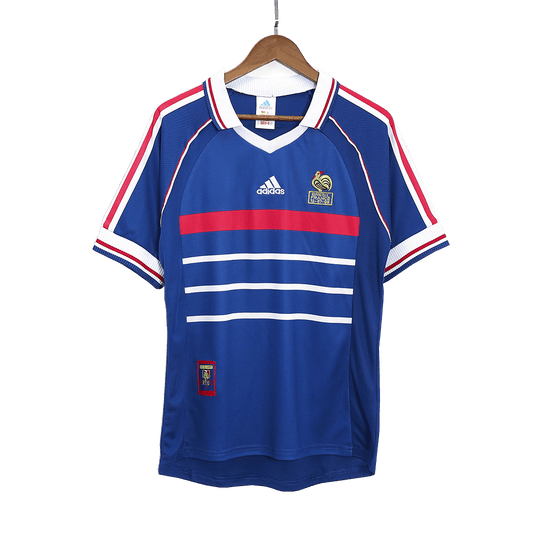 Maillot domicile de l'équipe de France rétro 1998