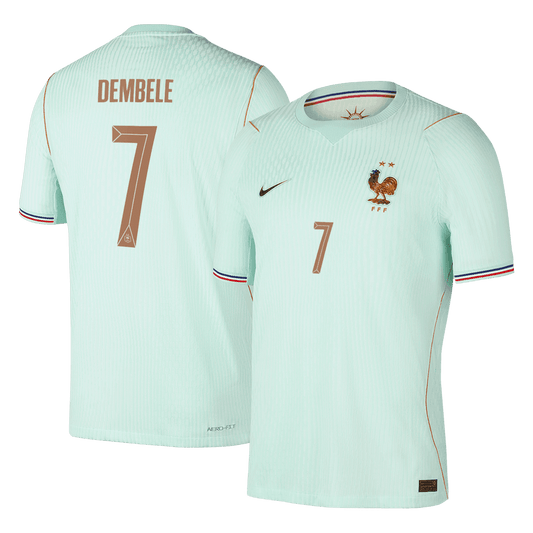 Version joueur DEMBELE #7 France Maillot extérieur 2026