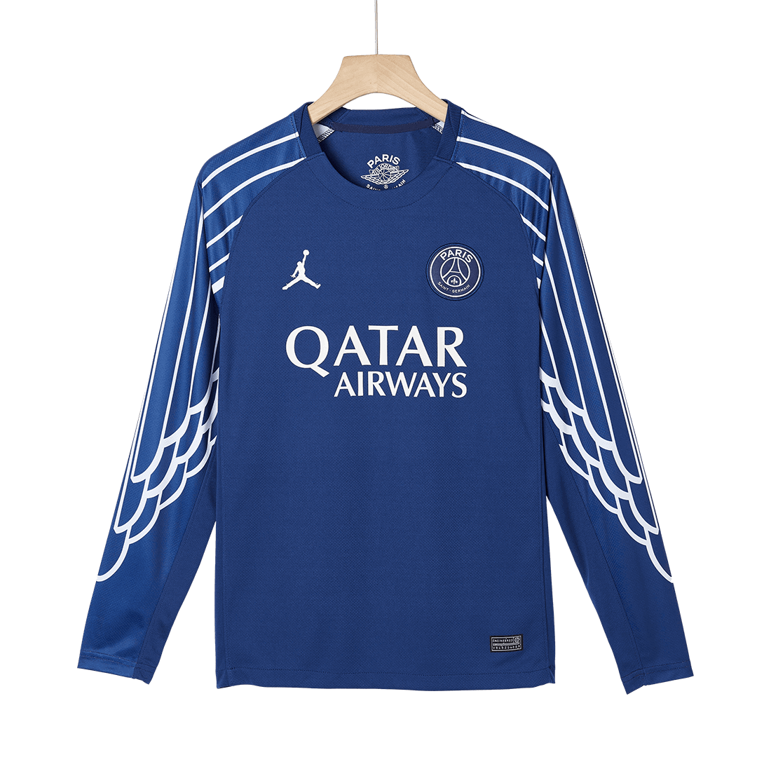 Quatrième maillot extérieur manches longues du PSG 2024/25 Bleu marine