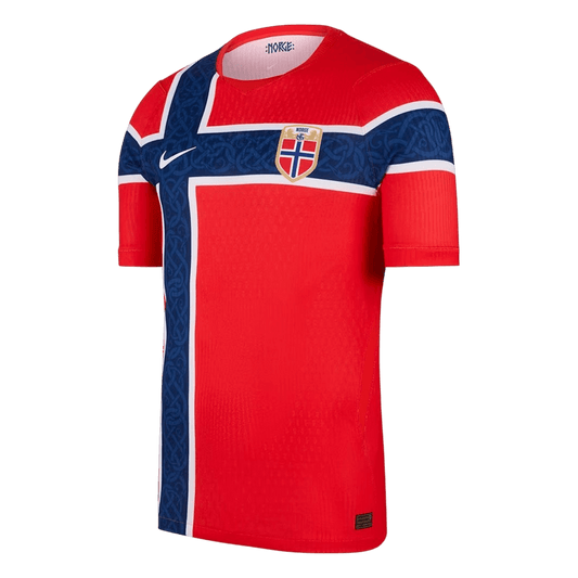 Norvège Domicile Maillot - Coupe du Monde 2026 Rouge Grande Taille