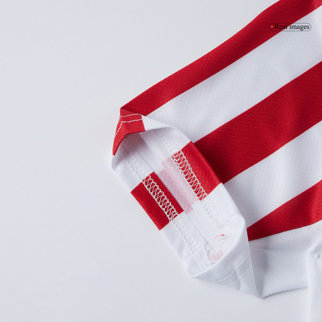 Vente Flash Atlético Domicile Maillot Kit 2025/26 Enfant Red&White