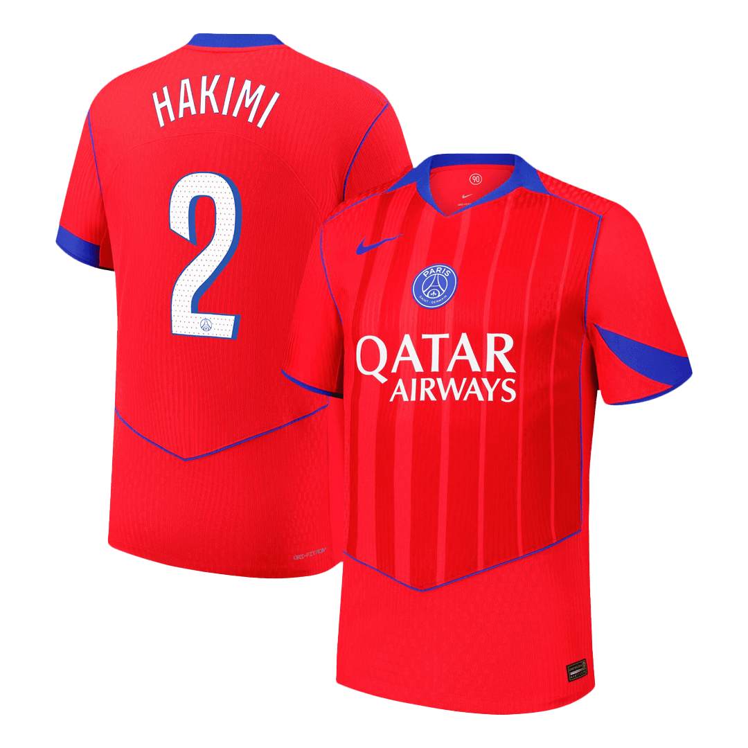 Version joueur HAKIMI #2 PSG Troisième maillot extérieur 2025/26