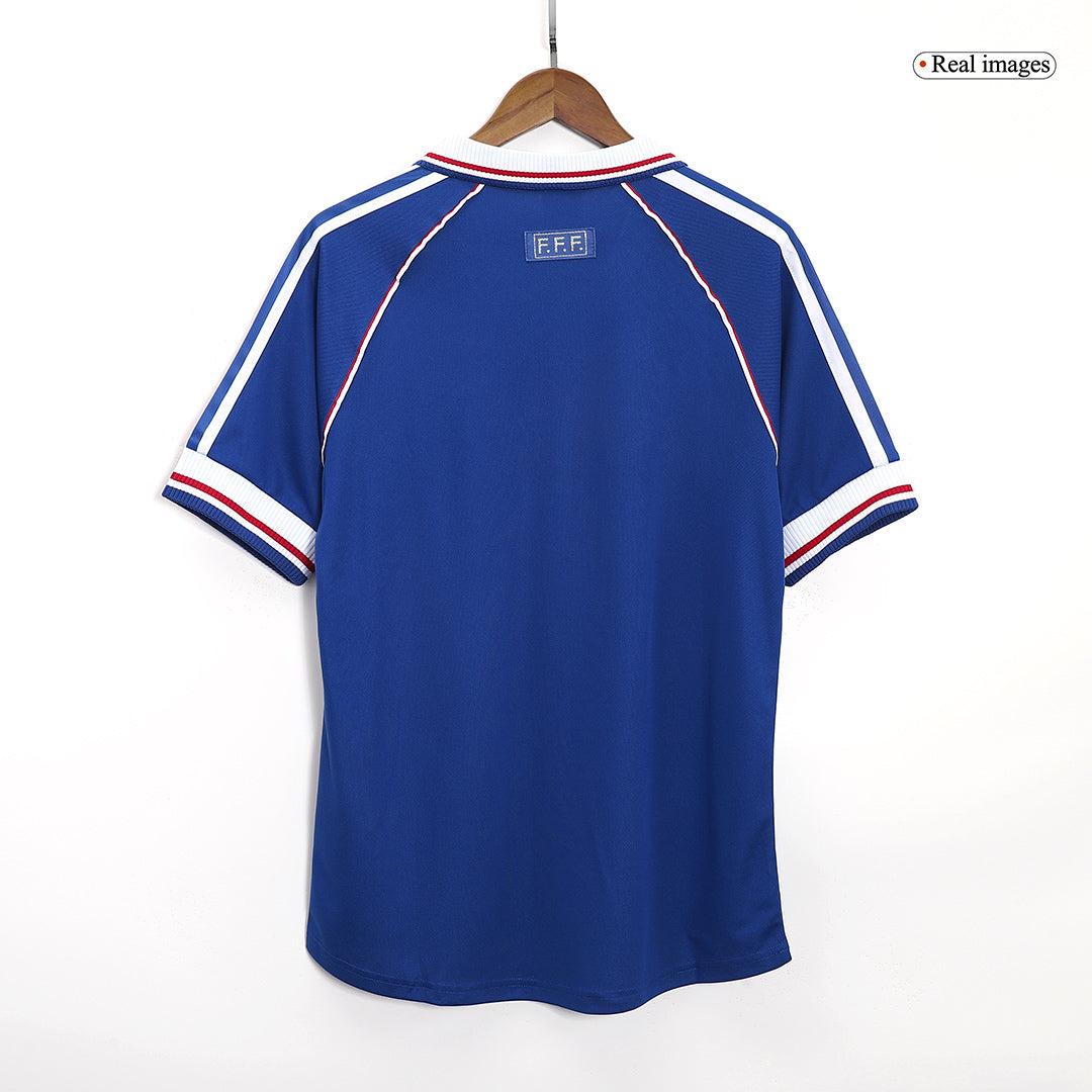 Maillot domicile de l'équipe de France rétro 1998