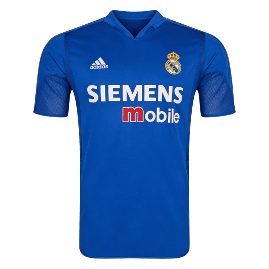 Retro Real Madrid Extérieur Maillot 2004/05 Bleu