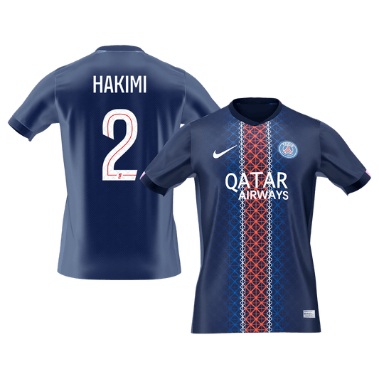 Maillot domicile du PSG HAKIMI n°2 2025/26