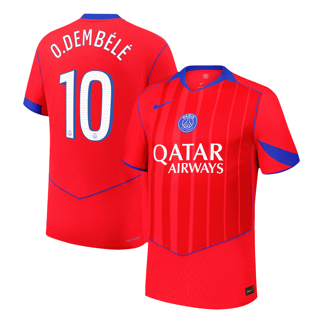 Version joueur O.DEMBÉLÉ #10 PSG Troisième maillot extérieur 2025/26