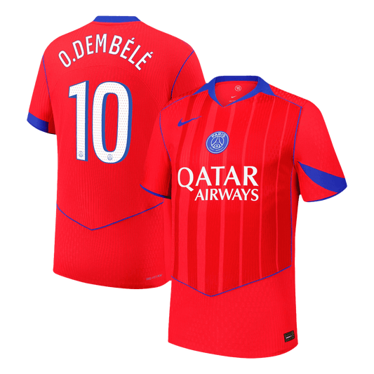Version joueur O.DEMBÉLÉ #10 PSG Troisième maillot extérieur 2025/26
