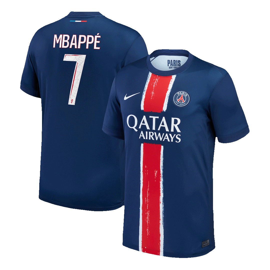 MBAPPÉ #7 Maillot de Foot PSG Domicile 2024/25