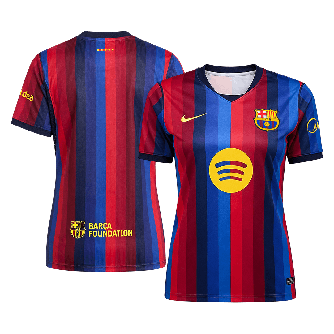 Vente Flash Femme Barcelone Domicile Maillot 2026/27 Rouge&Bleu
