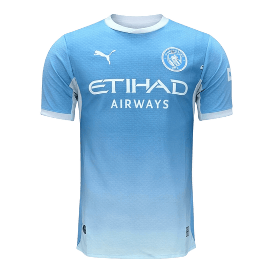 Manchester City Domicile Maillot 2026/27 Bleu Grande Taille