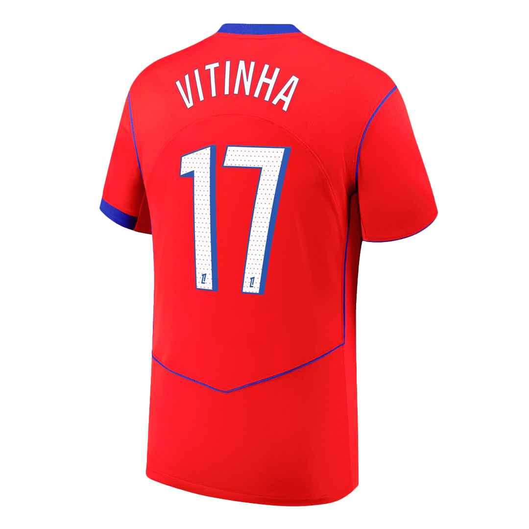 VITINHA #17 PSG Troisième maillot extérieur 2025/26