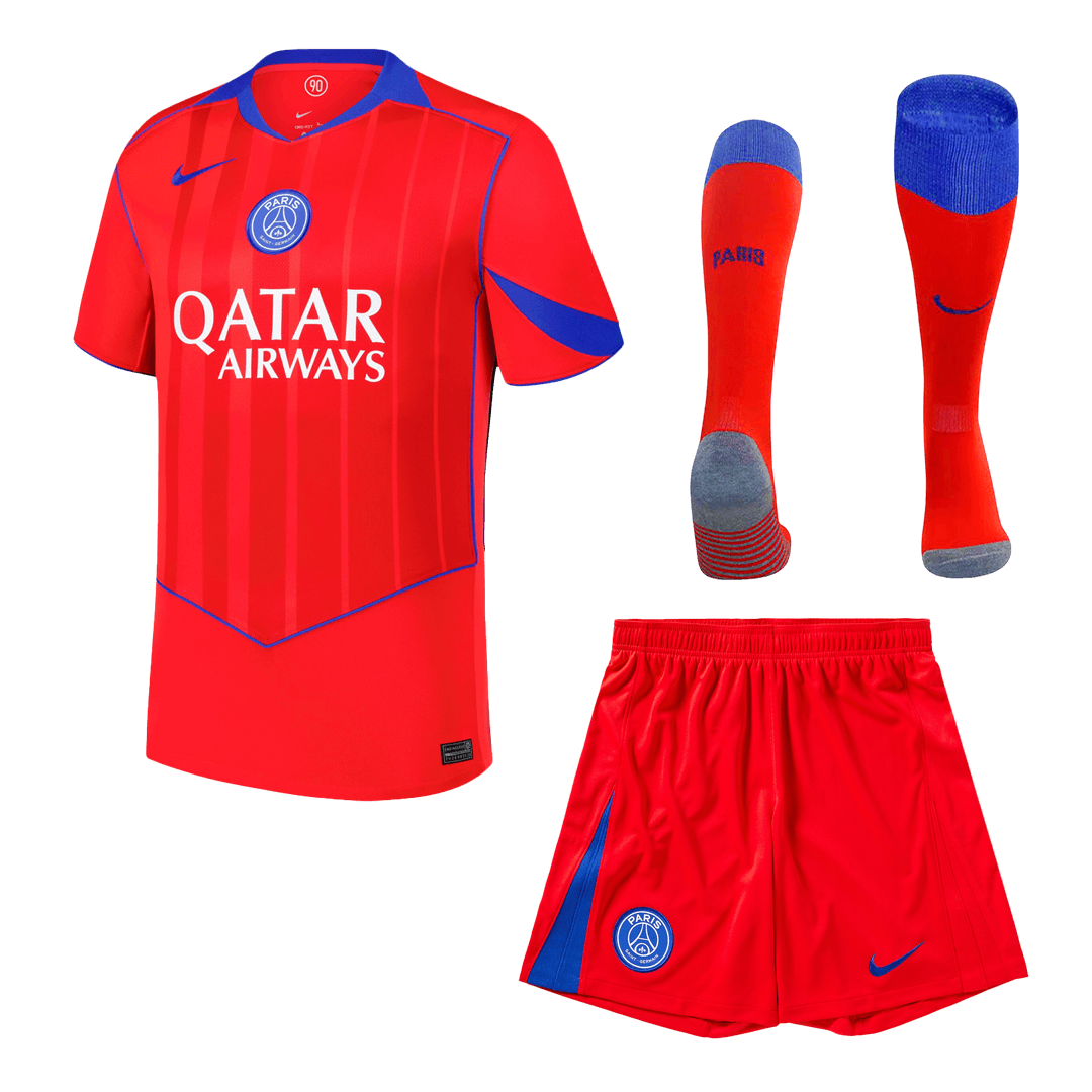 Troisième tenue extérieure du PSG (maillot + short + chaussettes) 2025/26
