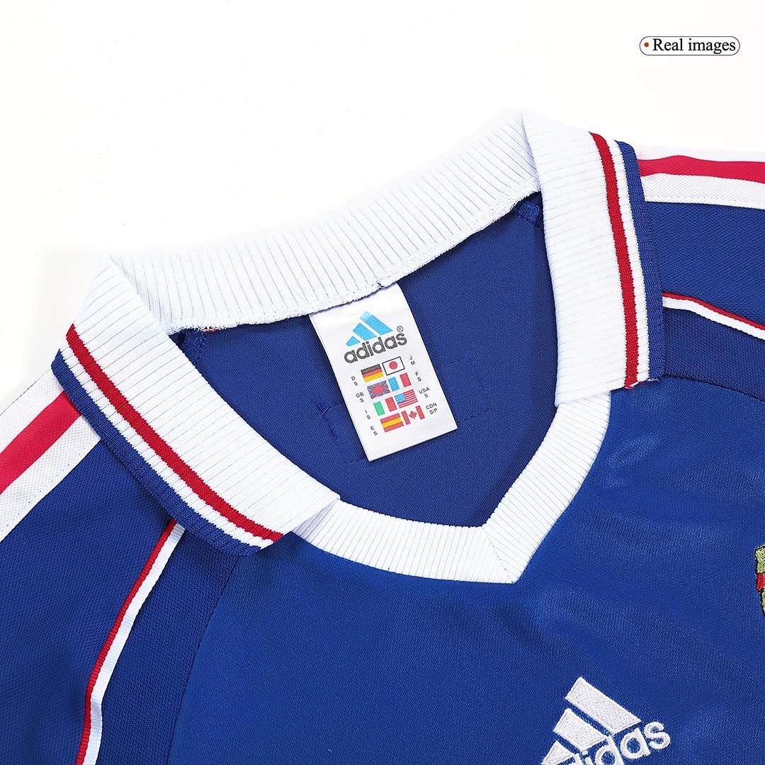 Maillot domicile de l'équipe de France rétro 1998