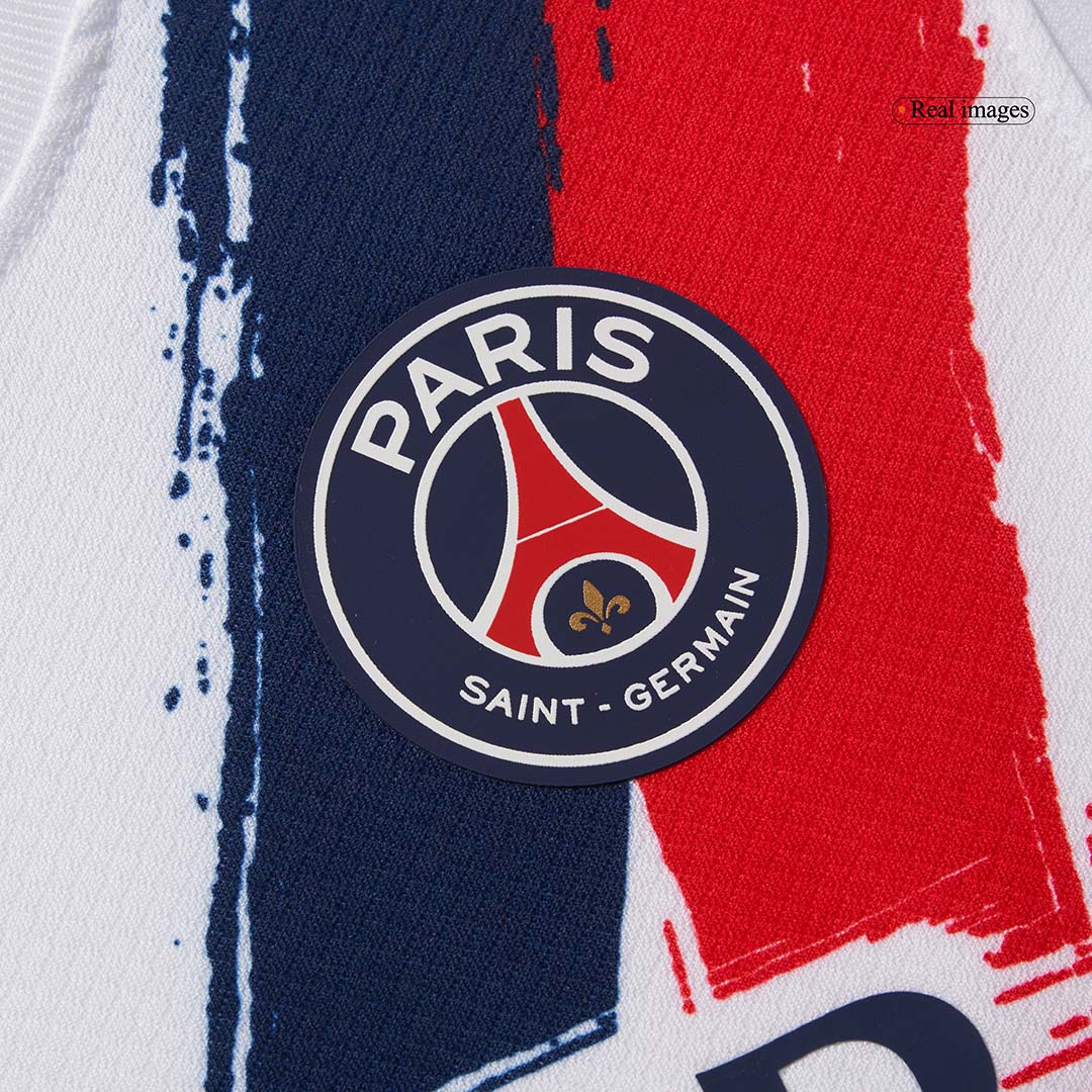 Tenue de football extérieure du PSG pour enfants (maillot + short)